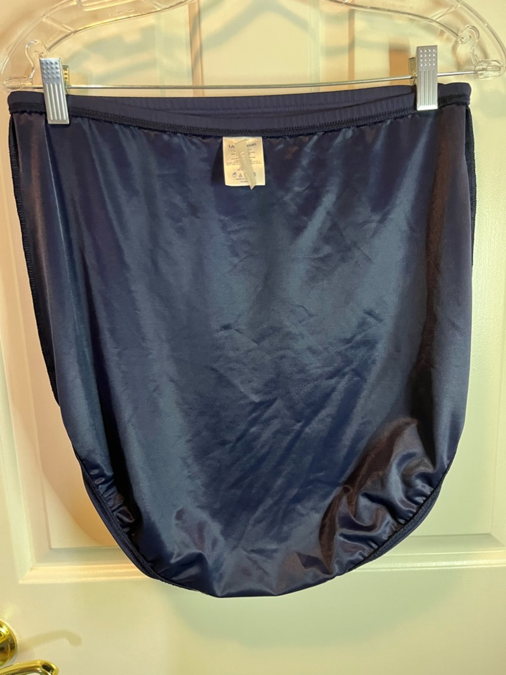 NEW Lands End Slendersuit High-Waist Swimsuit Bottoms in Navy Sz 16 - Picture 4 of 5